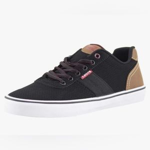 Levi’s Lancer Sneaker Men’s 9.5 Skater Casual Black Brown